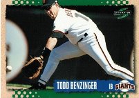 San Francisco Giants - Todd Benzinger