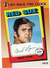 Boston Red Sox - Fred Lynn - Turn Back the Clock
