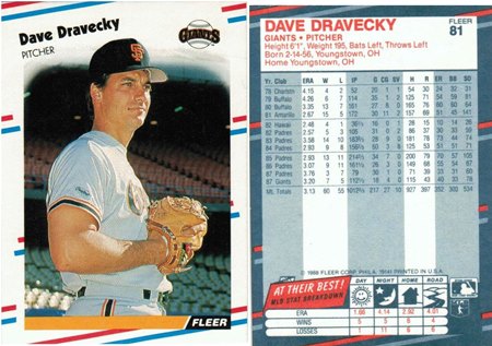 San Francisco Giants - Dave Dravecky - #2