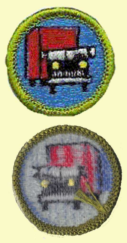 Merit Badge - Truck Transportation (1972 – 2002) (Blue)