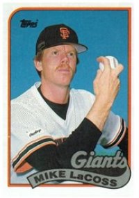San Francisco Giants - Mike LaCoss - #2