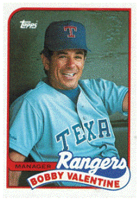 Texas Rangers - Bobby Valentine - Manager - #1