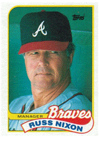 Atlanta Braves - Russ Nixon - Manager