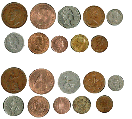 Foreign Coin – 10 coins from Great Britain - #2