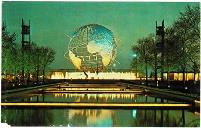 Postcard - 1964-65 Worlds Fair - Unisphere
