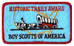 Historic Trails Award Patch