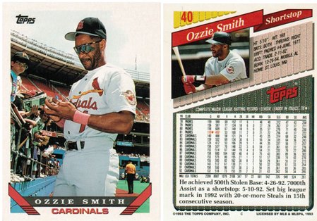St Louis Cardinals - Ozzie Smith - #3