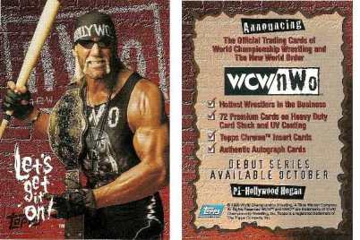 Promo Card -WCW - NWO Hulk Hogan