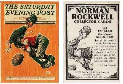 Norman Rockwell - Tackled (W2)