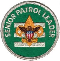 Senior Patrol Leader Patch (1972 - 1989)