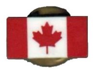 Hat Pin - Flag of Canada