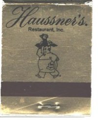 Matchbook - Haussner's Restaurant