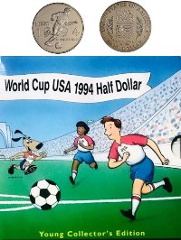 1994-D US World Cup Half Dollar Young Collector Edition
