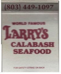 Matchbook - Larry's Calabash Seafood