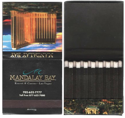 Matchbook - Mandalay Bay Hotel & Casino