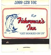 Matchbook - Fisherman's Inn Restaurant - #2