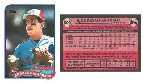 Montreal Expos - Andres Galarraga