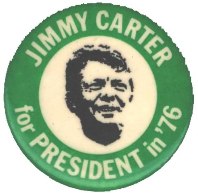 Jimmy Carter 1976 Campaign Button