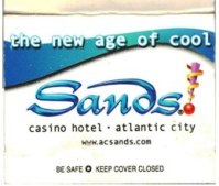 Matchbook - Sands Hotel & Casino