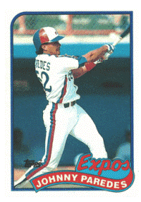 Montreal Expos - Johnny Paredes