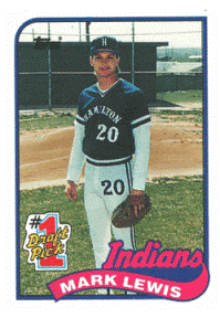 Cleveland Indians - Mark Lewis - Rookie Card