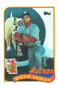 Houston Astros - Willie Ansley - Rookie Card