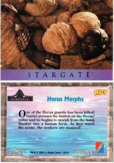 Insert Card - Stargate SG-1