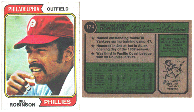 Philadelphia Phillies - Bill Robinson