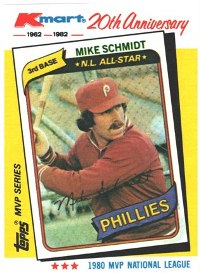 Philadelphia Phillies - Mike Schmidt - K-Mart 20th Anniversary