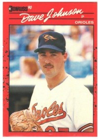 Baltimore Orioles - Dave Johnson	- Rookie Card