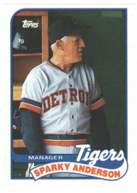 Detroit Tigers - Sparky Anderson - Manager