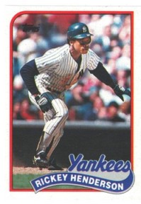 New York Yankees - Rickey Henderson - #3
