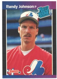 Montreal Expos - Randy Johnson - Rookie & Error Card - #2