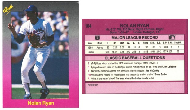 Texas Rangers - Nolan Ryan - #5