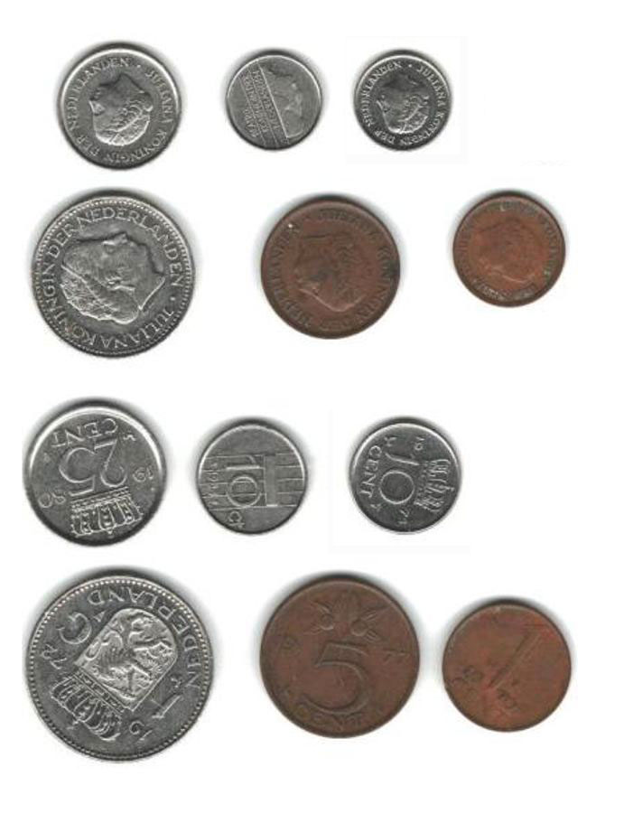 Foreign Coin – 6 coins from Netherlands