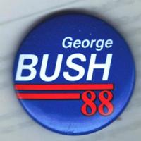 George Bush 1988 Campaign Button
