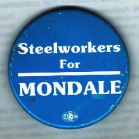 Walter Mondale - 1984 Campaign Button