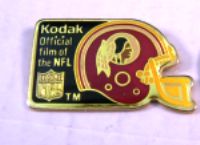 Washington Redskins - Kodak Hat Pin