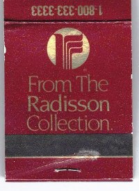 Matchbook - Radisson Hotel - Red (World Wide)