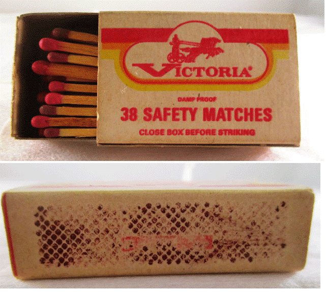Matchbox - Victoria Safety Matches - #1
