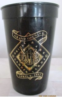 Baltimore Orioles - 1992 Inaugural Opening Day Soda Cup