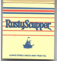 Matchbook - Rusty Scupper Restaurant (Yellow)