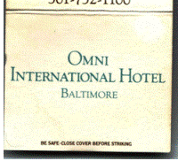 Matchbook - Omni International Hotel