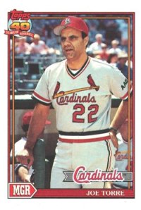 St Louis Cardinals - Joe Torre - Manager
