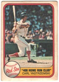 Boston Red Sox - Carl Yastrzemski - 400 Home Run Club