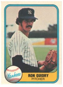 New York Yankees - Ron Guidry