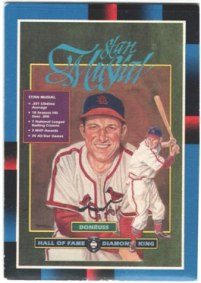 St Louis Cardinals - Stan Musial - Puzzle Card