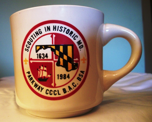 Baltimore Area Council  1984 Scouting in Historic MD Mug