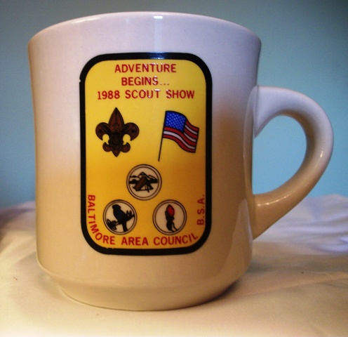 Baltimore Area Council 1988 “The Adventure Begins” Mug