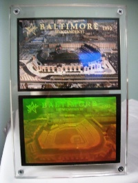 Oriole Park at Camden Yards - 1993 All Star Game Card - Hologram